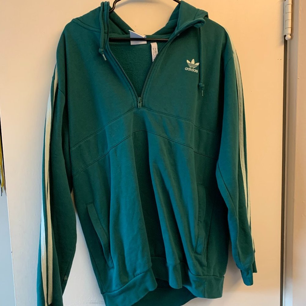 Adidas Men's Quarter Zip Hoodie